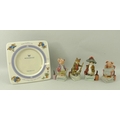 A group of four Border Fine Arts The World of Beatrix Potter figurines comprising Mr Tod, Little Pig... 