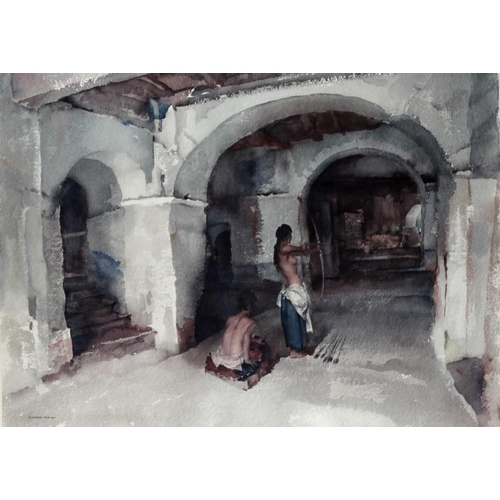 569 - Sir William Russell Flint RA (British, 1880-1969): 'The Hidden Target', artist's proof, signed in pe... 