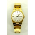 A Omega Automatic Geneve gentleman's wristwatch, 1970s, the circular face with baton numerals and da... 
