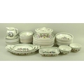 A Portmeirion part dinner service, decorated in the Botanic Garden pattern, varying ages, comprising... 