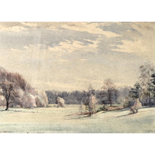 585 - M. Pothecary (British, 20th century): 'View from Woodside, Sevenoaks, April 1951', watercolour, sign... 