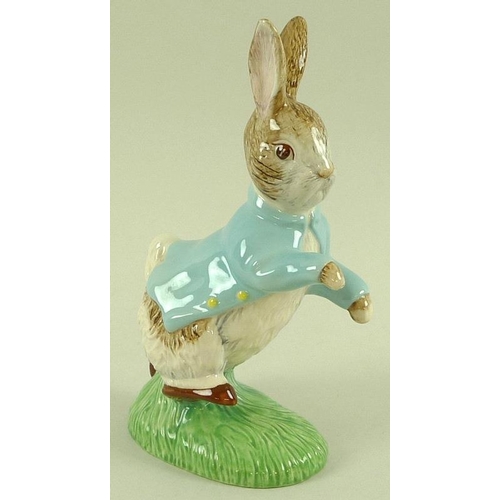 520 - A collection of Beswick Beatrix Potter figurines, comprising 'Mr. Tod' with BP-4 backstamp, 'Peter R... 