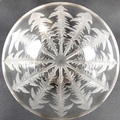 A Lalique opalescent glass bowl, in the Pissanlit pattern, depicting dandelions, signed to the base,... 
