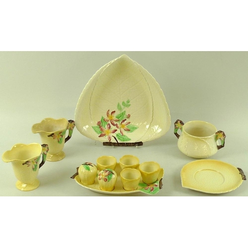 533 - A large collection of Carlton ware including platters, dishes, a jug and a cruet set, most in Austra... 