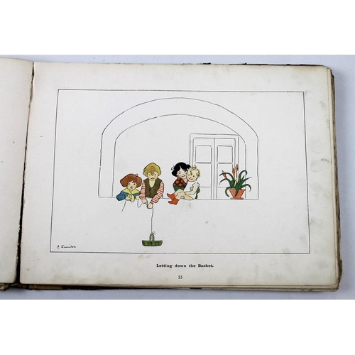 645 - A collection of late 19th and early to mid 20th children's books including Rupert Bear Annuals from ... 