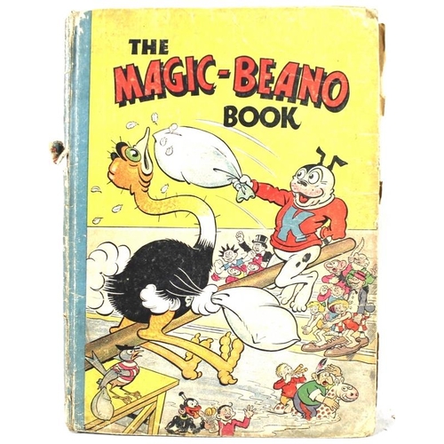 652 - A collection of children's books, annuals and comics including 'The Magic Beano Book', annual 1944, ... 