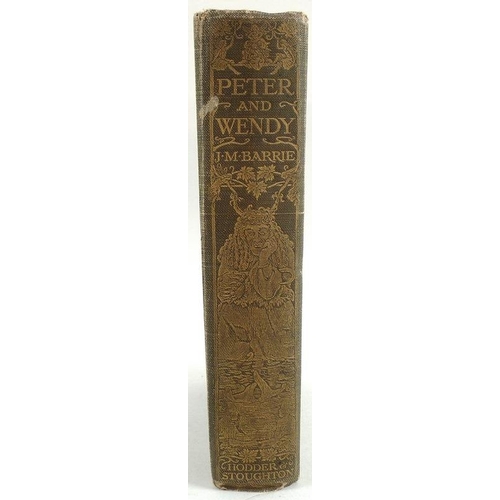 653 - A First Edition volume of 'Peter Pan and Wendy', by J M Barrie, illustrated by F. D. Bedford, publis... 