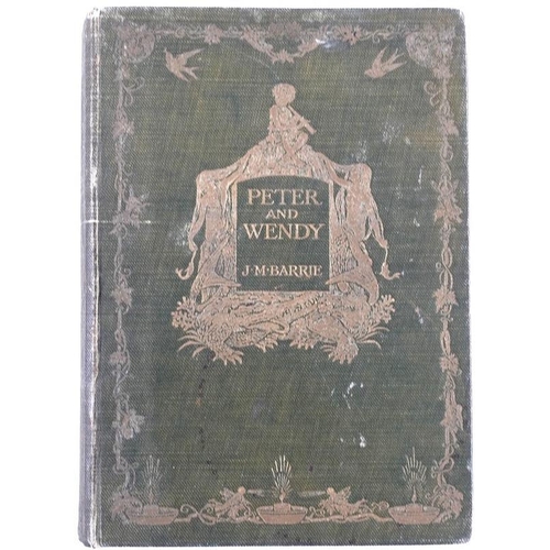 653 - A First Edition volume of 'Peter Pan and Wendy', by J M Barrie, illustrated by F. D. Bedford, publis... 