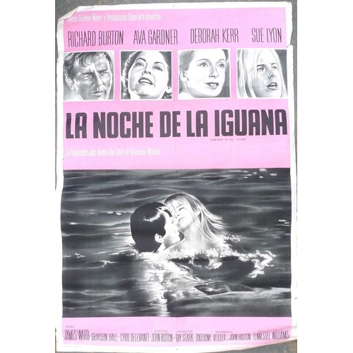 661 - A selection of original film posters, mid 20th century, comprising El Viaje featuring Sophia Loren a... 