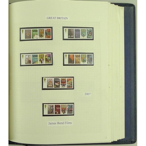 667 - A collection of World, GB and Commonwealth stamps collated in ten albums and stock books, including ... 