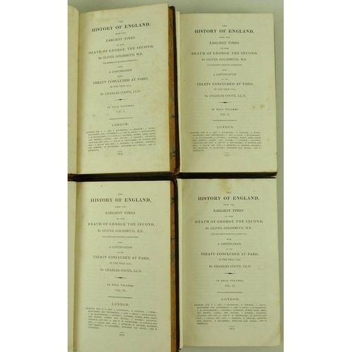 673 - A collection of books, mostly early 19th century, to include The History of England by Charles Coote... 