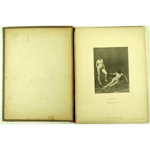 674 - Max Koch (German, 1859-1930): a selection of collotype photographic prints, depicting various female... 