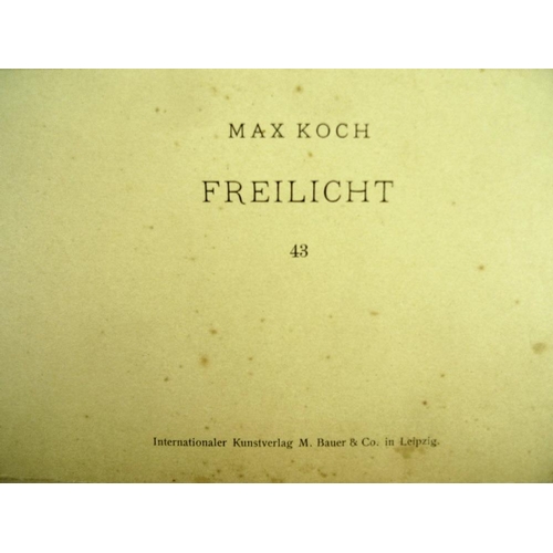 674 - Max Koch (German, 1859-1930): a selection of collotype photographic prints, depicting various female... 