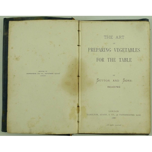 680 - Victorian and Edwardian hand written cookery recipes and useful hints collected by F. S. Orlebar, Si... 