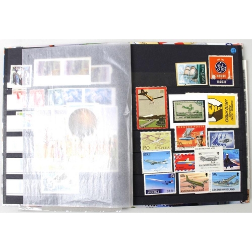 696 - The Collection of Donald B. Holmes: A collection of early aviation and postal Air Mail service stamp... 