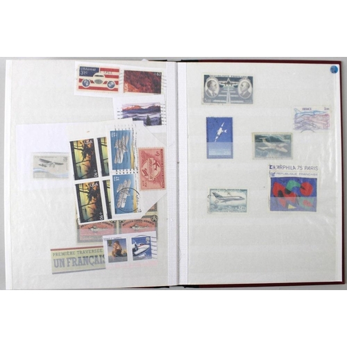 696 - The Collection of Donald B. Holmes: A collection of early aviation and postal Air Mail service stamp... 