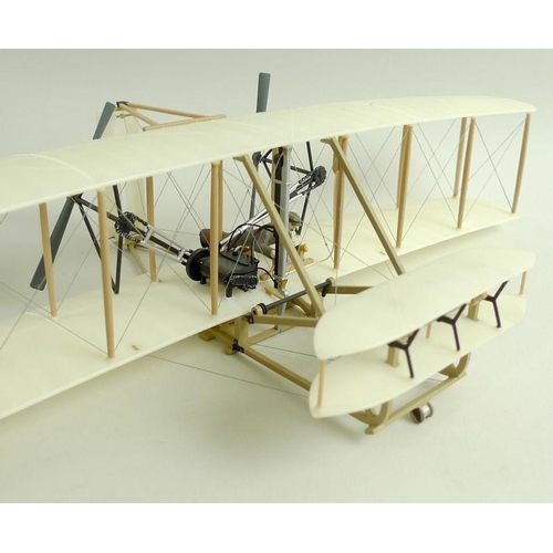 697 - The Collection of Donald B. Holmes: Three hand built plastic models of the Wright Brothers 'Flyer' a... 