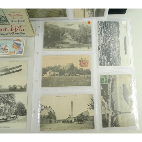 700 - The Collection of Donald B. Holmes: A collection of early aviation postcards, photocards and some pr... 