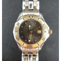 An Omega Seamaster Professional 300m/1000ft lady's two tone stainless steel wristwatch, quartz movem... 
