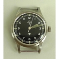 An Omega British Military RAF issue pilot's wristwatch, circa 1953, ref 2777-1, mechanical hand wind... 