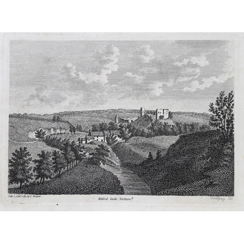 569 - A collection of assorted 18th and 19th century prints, including Samuel Buck Barlings Abbey, dated 1... 