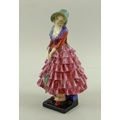 A 1930's Royal Doulton figure of Priscilla, model number HN1540, painted name, number, 'Potted by Do... 