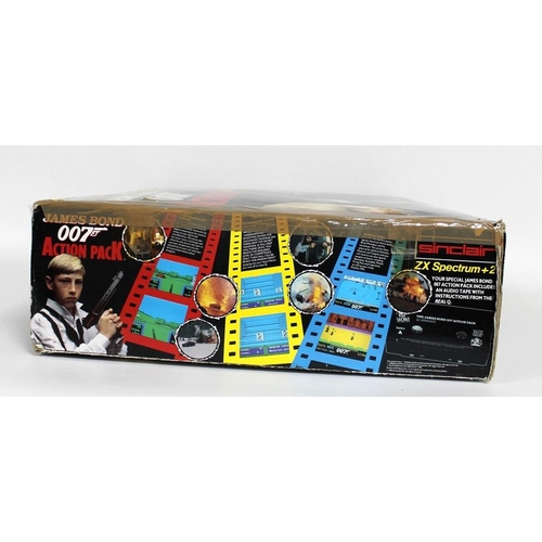 A boxed Sinclair ZX Spectrum +2 James Bond 007 Action Pack, The 