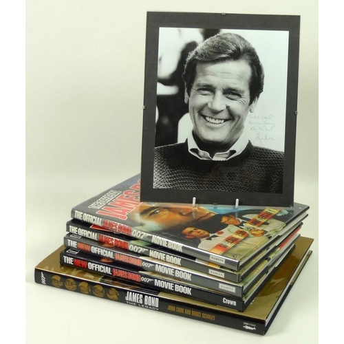 473 - A group of James Bond movie reference books, comprising 'James Bond: The Legacy', by John Cork and B... 