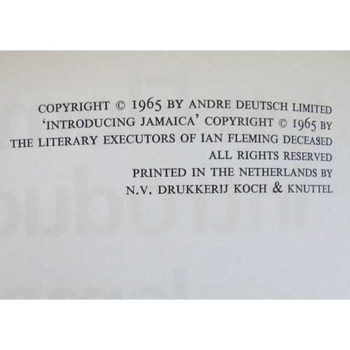 475 - A group of Ian Fleming, first editions comprising 'The Diamond Smugglers', Jonathan Cape, Oxford, 19... 