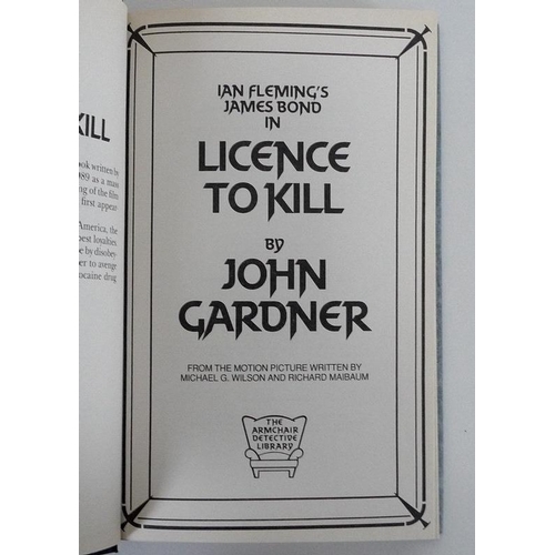 481 - A collection of James Bond 007 novels by John Gardner, comprising six novels published by Jonathan C... 