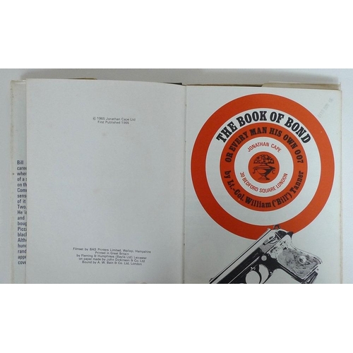 486 - A group of Kingsley Amis, James Bond related books comprising 'The James Bond Dossier', first editio... 