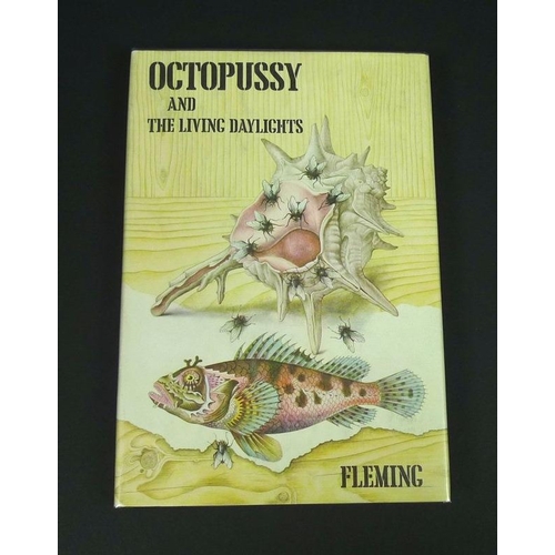 487 - Ian Fleming, 'Octopussy and the Living Daylights', first edition, Jonathan Cape, London, 1966, dust ... 