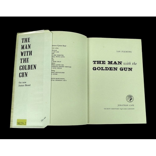 488 - Ian Fleming, 'The Man with the Golden Gun,' first edition, Jonathan Cape, London, 1965, dust jacket,... 