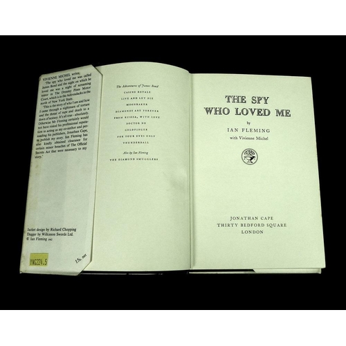 491 - Ian Fleming, 'The Spy Who Loved Me', first edition, Jonathan Cape, London, 1962, dust jacket, not pr... 