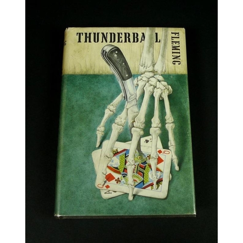 492 - Ian Fleming, 'Thunderball', first edition, Jonathan Cape, London, 1961, dust jacket, not price clipp... 