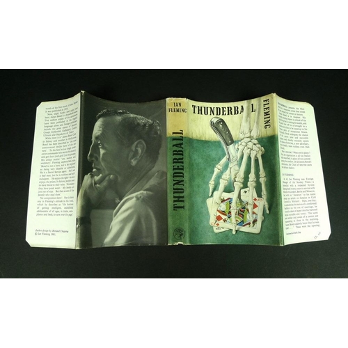 492 - Ian Fleming, 'Thunderball', first edition, Jonathan Cape, London, 1961, dust jacket, not price clipp... 