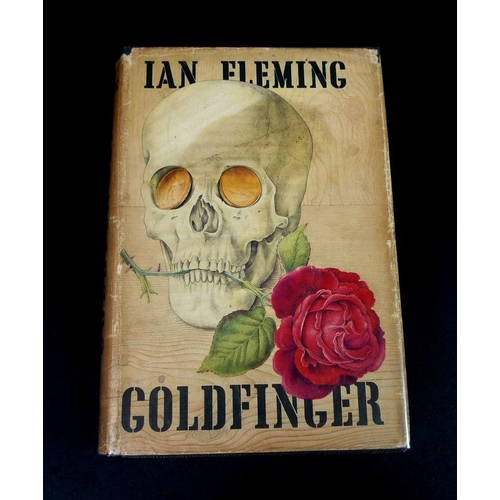 494 - Ian Fleming, 'Goldfinger', first edition, Jonathan Cape, London, 1959, dust jacket, not price clippe... 