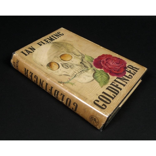 494 - Ian Fleming, 'Goldfinger', first edition, Jonathan Cape, London, 1959, dust jacket, not price clippe... 