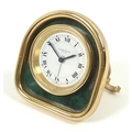 A Cartier 8-day French manual wind desk or travel clock, from Les Must de Cartier collection, late 2... 