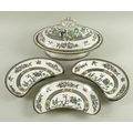 A Mintons part dinner service, decorated in the India Tree pattern, comprising six dinner plates, 26... 