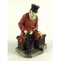 A rare early Royal Doulton china figurine, modelled as a Chelsea Pensioner, HN689, designed by L. Ha... 
