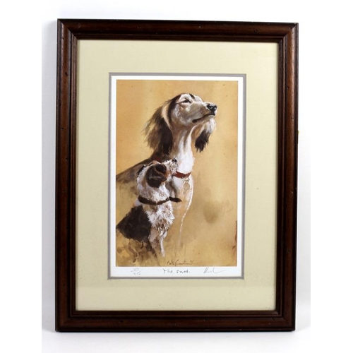 563 - A collection of 20th century prints after Mick Causton comprising, 'Lurchers', number 92 of 500, sig... 