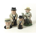 A Manor Limited Editions Series One model of Winston Churchill, 'Winston the Artist', number 463 of ... 