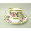 A Royal Worcester bone china part coffee service, in the Royal Garden pattern, circa 1975, comprisin... 