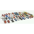 An extensive collection of Hornby Scalextric cars and track, including Dunlop Bridge, Startlight Gan... 