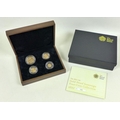 An Elizabeth II 2011 Gold Proof Sovereign Four Coin Collection, comprising double sovereign, soverei... 
