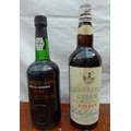 A bottle of Pedro Domecq Celebration Cream pale sherry, circa 1964, together with a bottle of Cockbu... 
