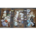 A quantity of ceramics including Foley part tea service, various assorted teapots, a Lladro figure o... 