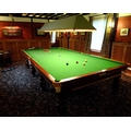 An Art Deco full sized snooker table, refurbished by Drinkwaters in 2003, together with various acce... 