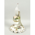 A Royal Crown Derby china figurine '100th Anniversary Peacock', limited edition 10/20, with certific... 